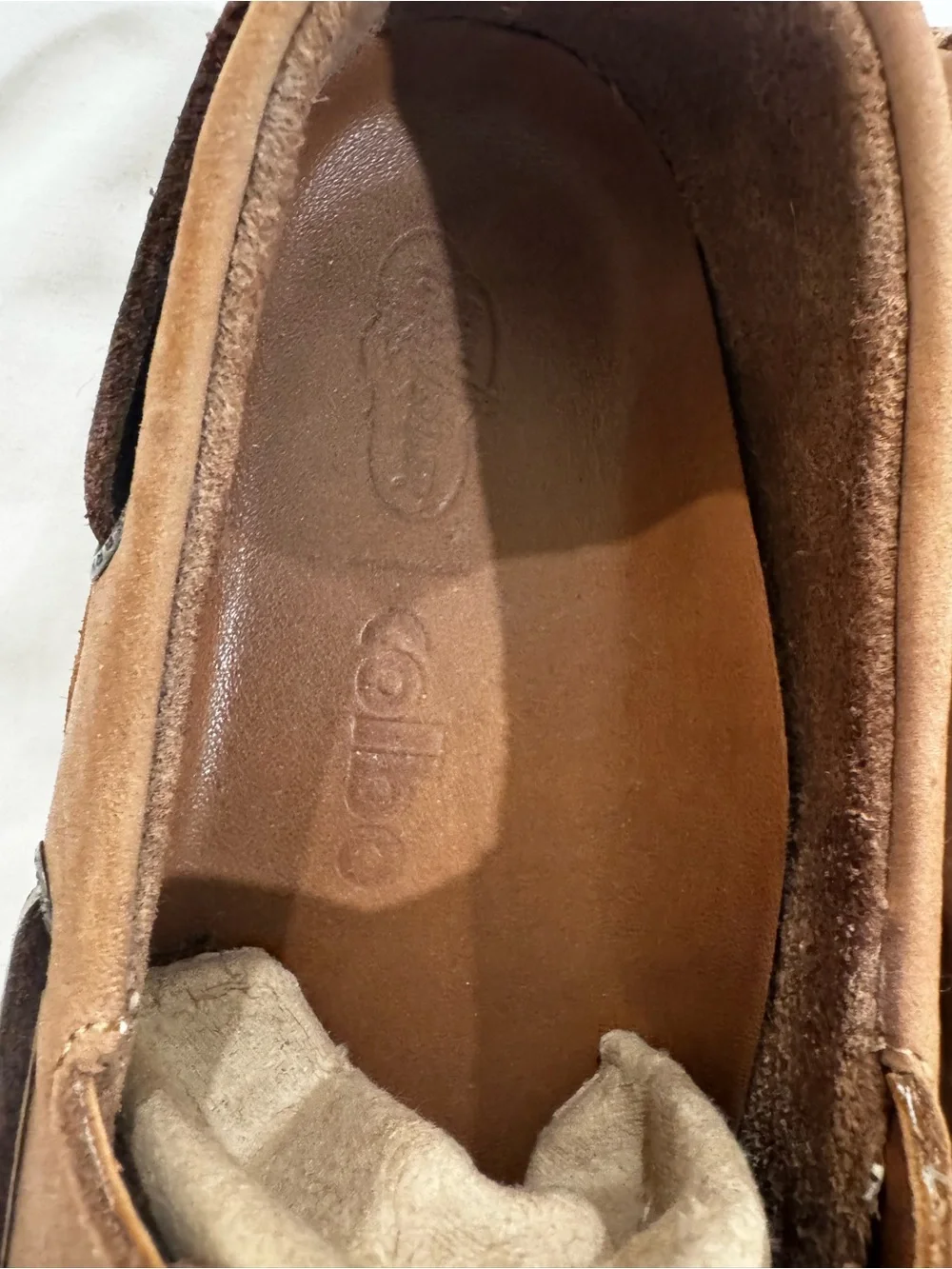 Colbo X Sperry Topsider Sz 9. Sahara